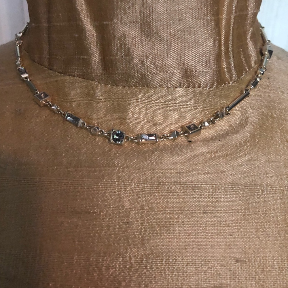 Kendra Scott Rhett Gold Necklace in Smoky Mix
